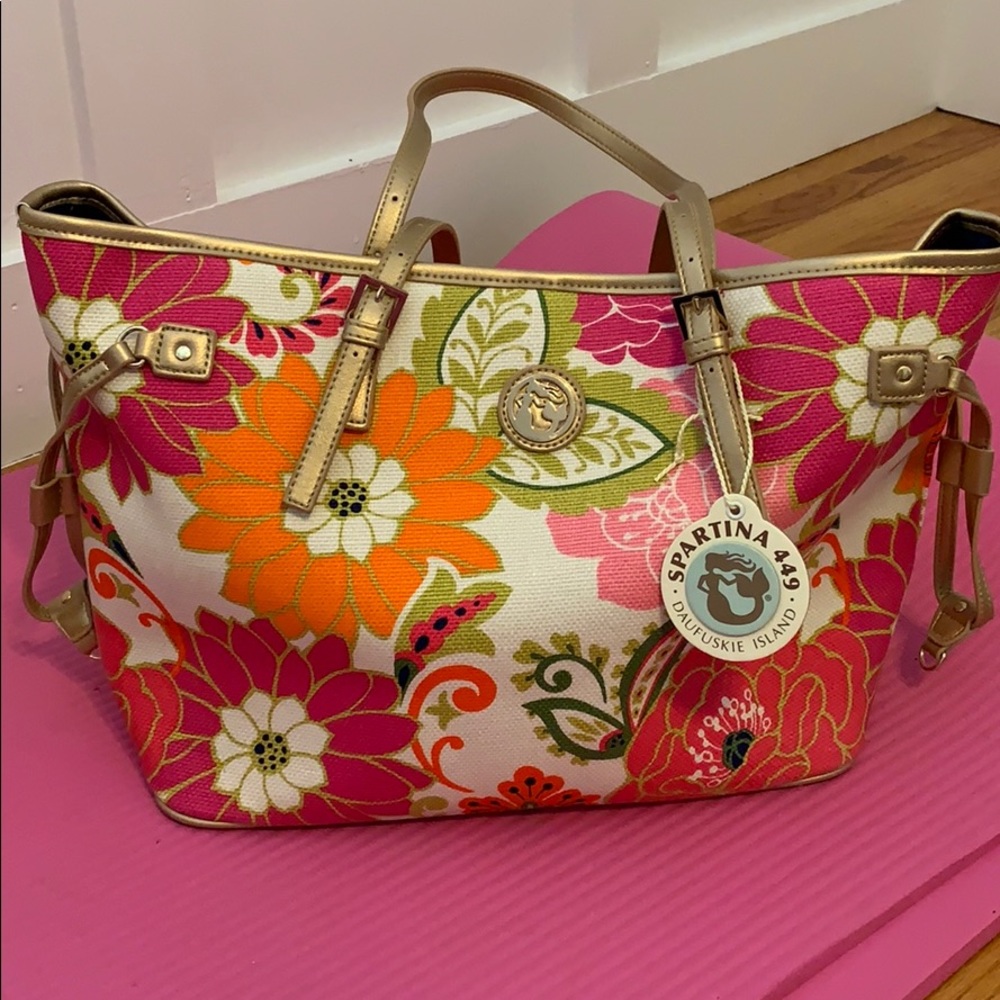 Spartina tote bag